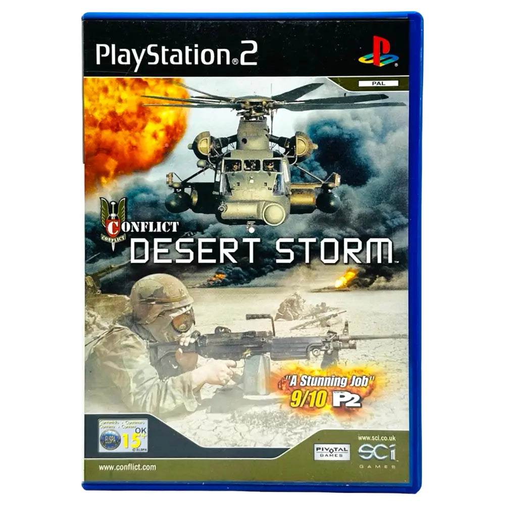 Conflict Desert Storm - PlayStation 2 (PS2) Spill