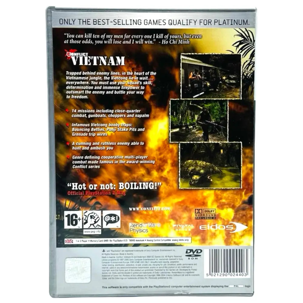 Conflict Vietnam - PlayStation 2 (PS2) Spill - Spill