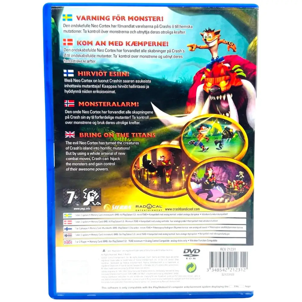 PS2: Crash Of The Titans - RetroGaming.no