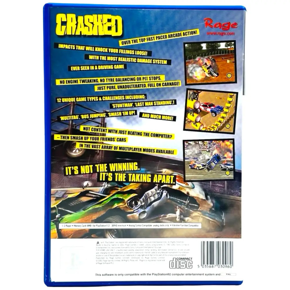 Crashed - PlayStation 2 (PS2) Spill