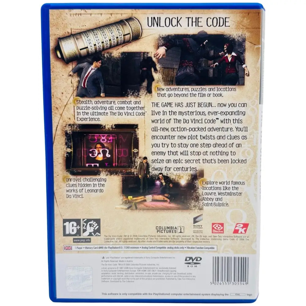 PS2: Da Vinci Code - RetroGaming.no