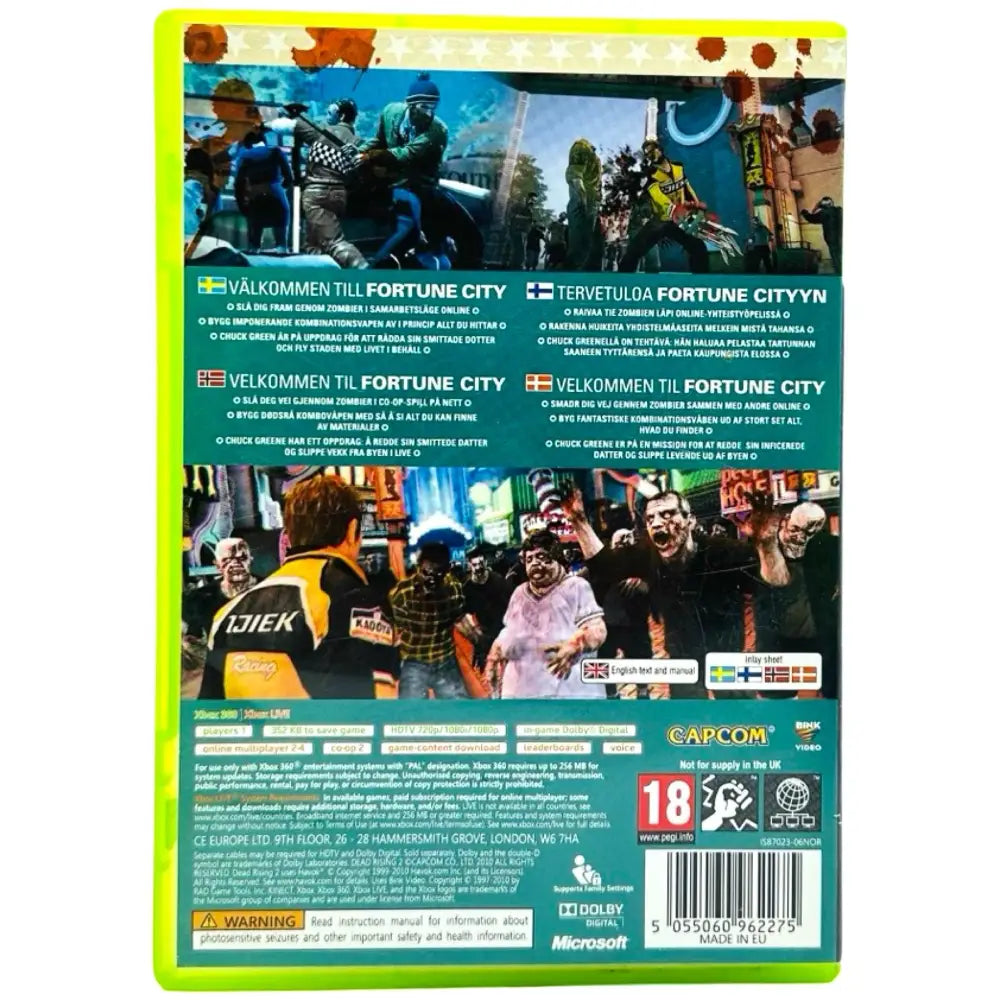 Dead Rising 2 - Xbox 360 Spill - Spill