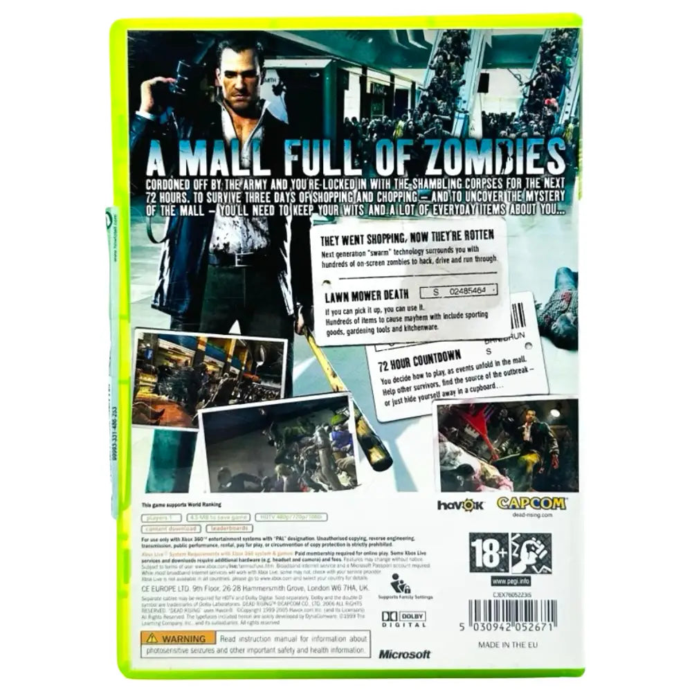 Dead Rising - Xbox 360 Spill
