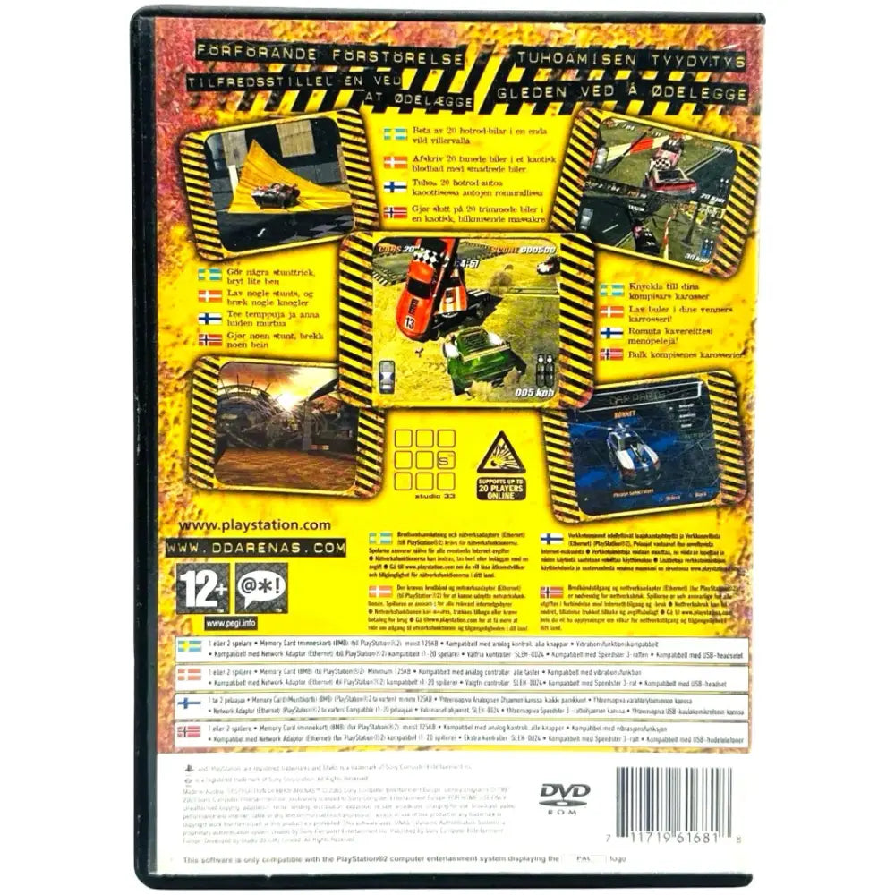 Destruction Derby Arenas - PlayStation 2 (PS2) Spill - Spill