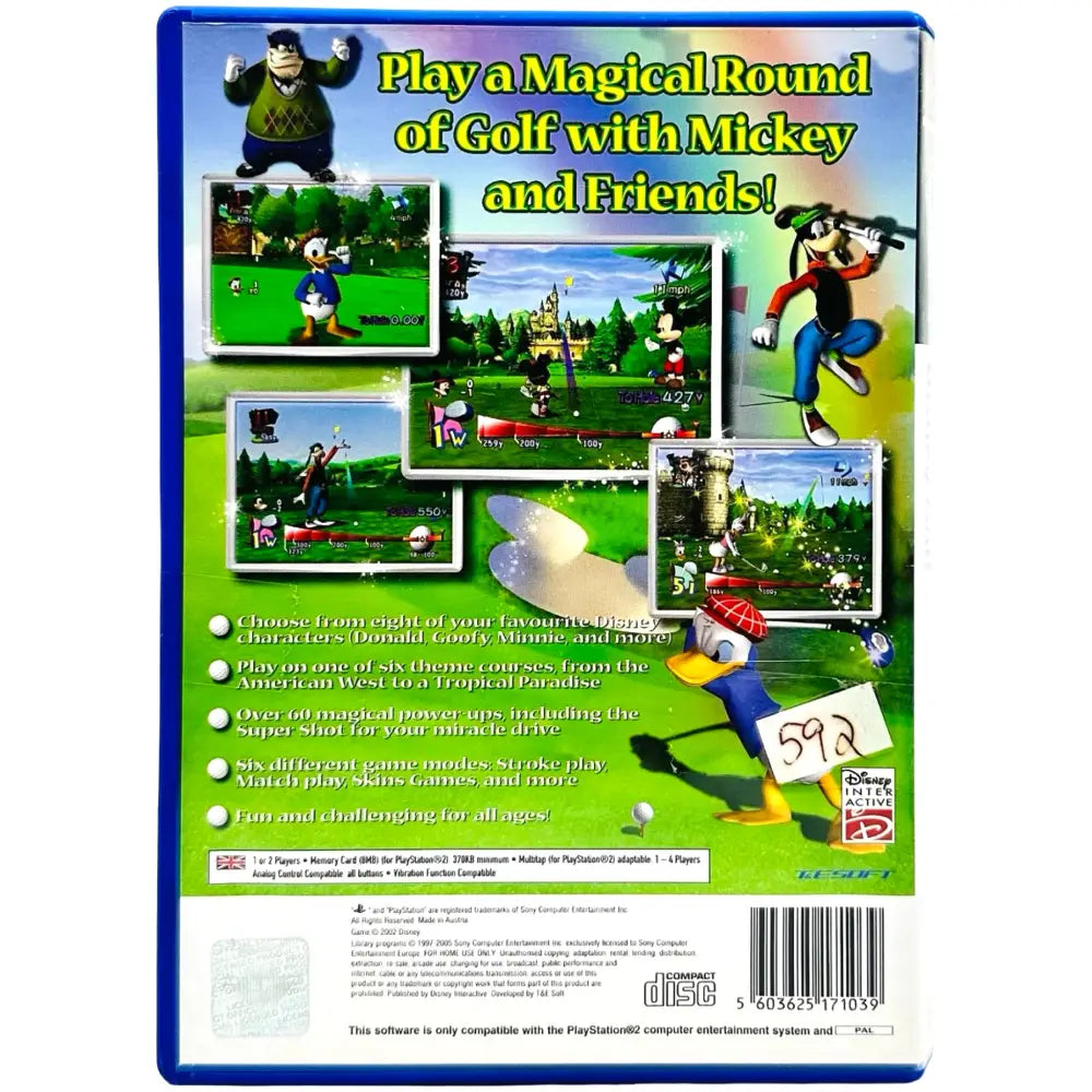 Disney Golf - PlayStation 2 (PS2) Spill - Spill
