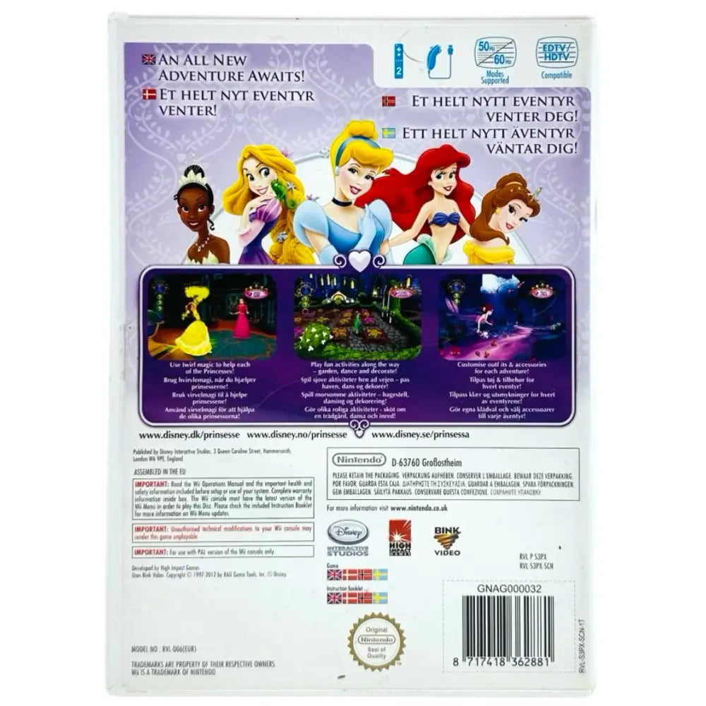 Disney Princess: My Fairytale Adventure - Nintendo Wii Spill