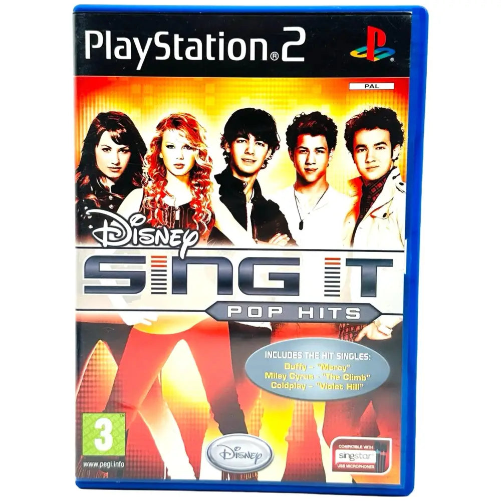 Disney Sing It: Pop Hits - PlayStation 2 (PS2) Spill - Spill