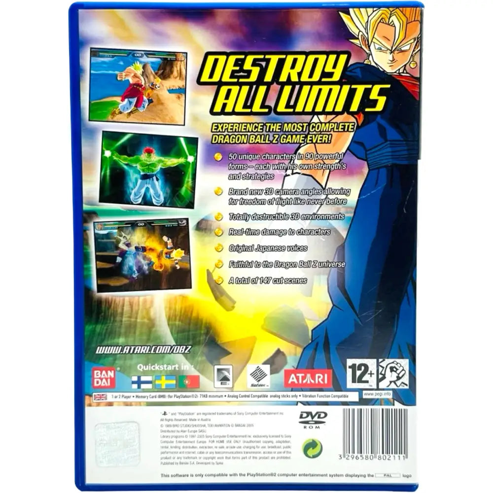 Dragon Ball Z Budokai Tenkaichi - PlayStation 2 (PS2) Spill