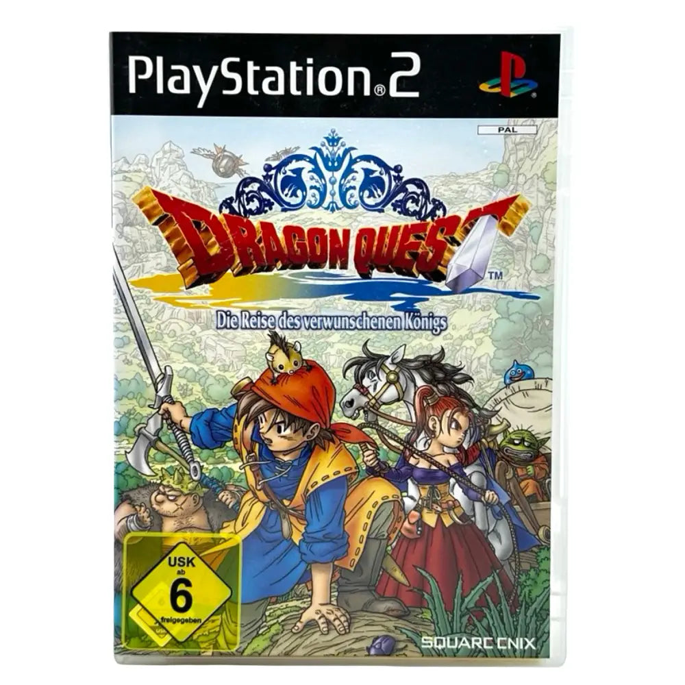 Dragon Quest VIII: Journey Of The Cursed King (Tysk) - PlayStation 2 (PS2) Spill