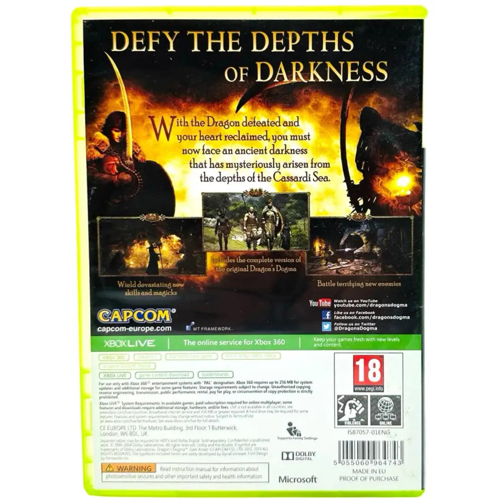 Dragon’s Dogma: Dark Arisen - Xbox 360 Spill - Spill