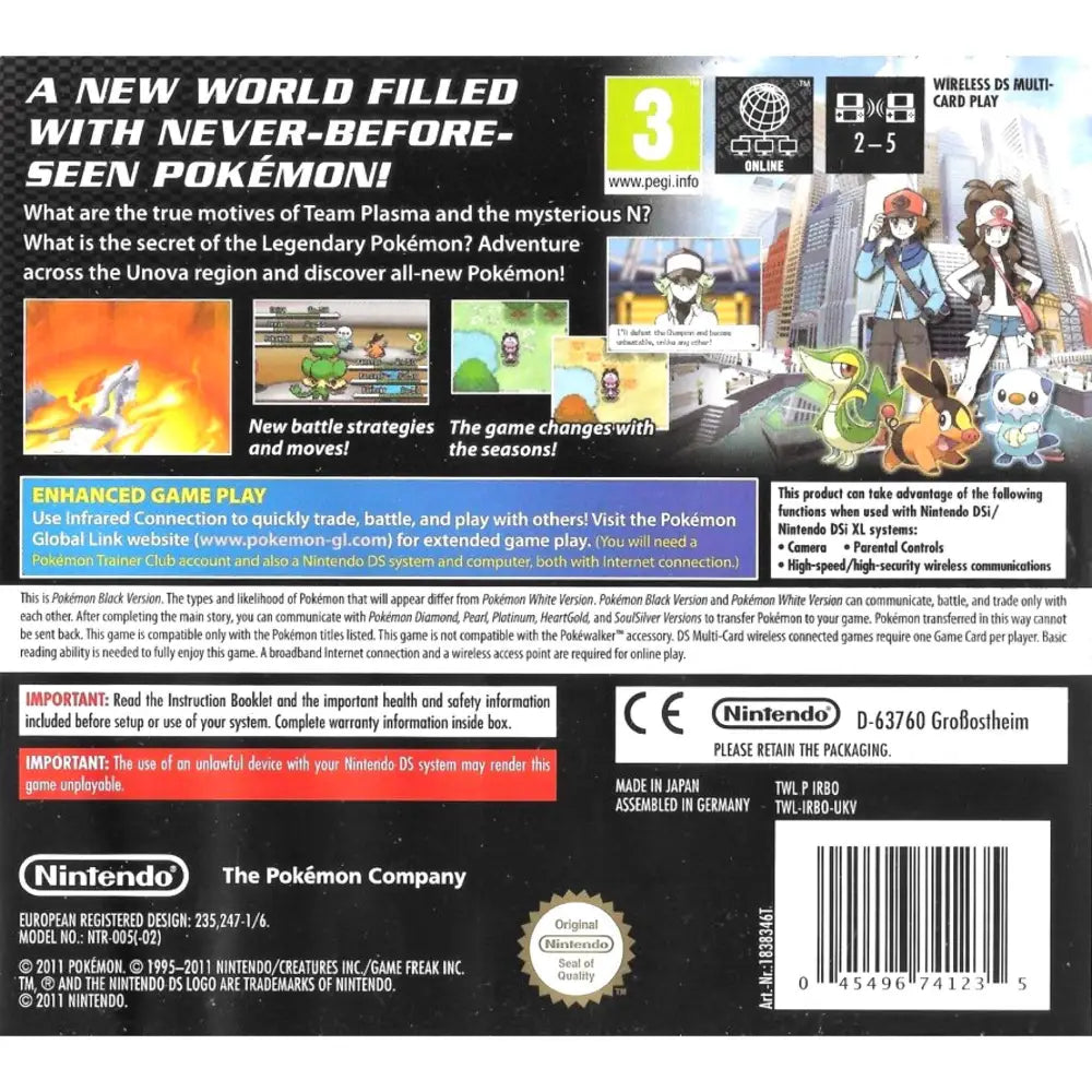 DS: Pokemon Black Version - RetroGaming.no