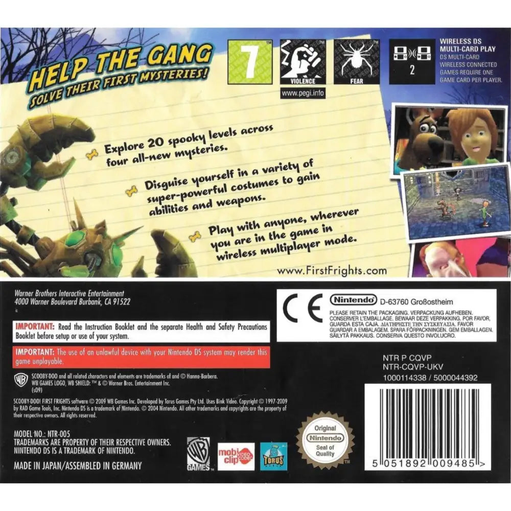 DS: Scooby-Doo First Frights - RetroGaming.no