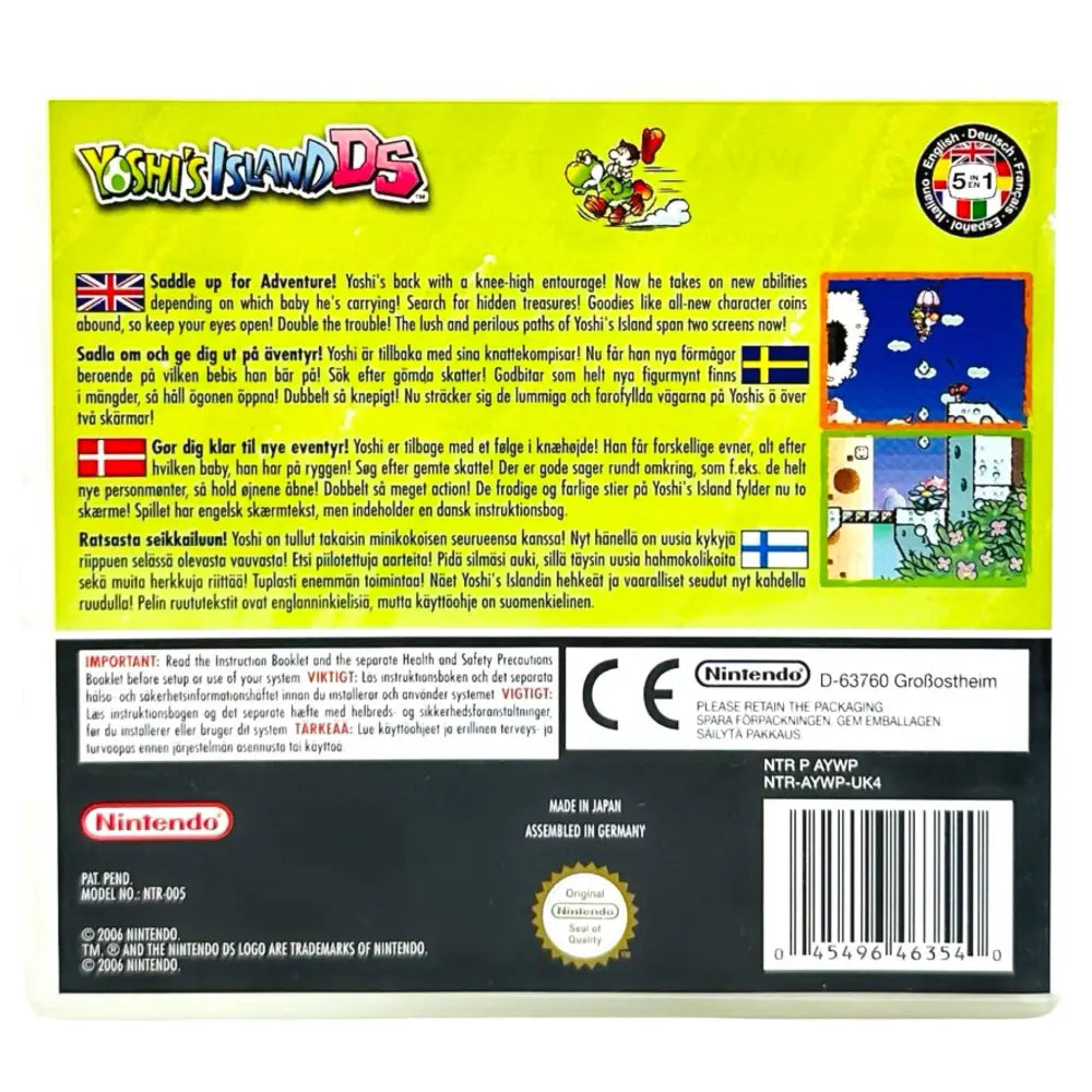 DS: Yoshi's Island DS - RetroGaming.no