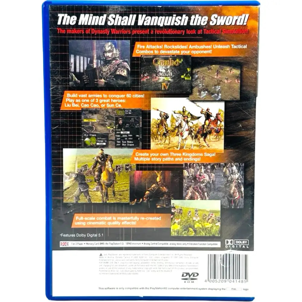 Dynasty Tactics - PlayStation 2 (PS2) Spill - Spill