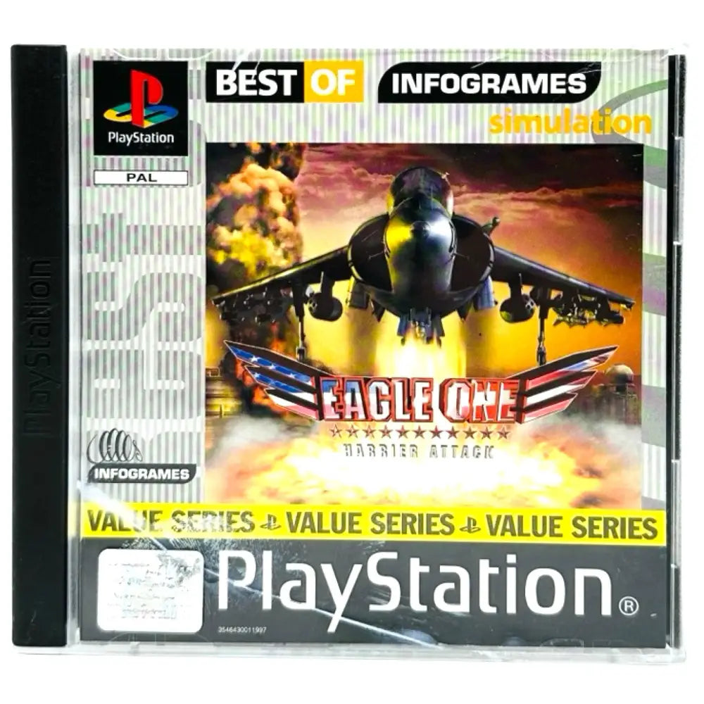 Eagle One Harrier Attack - PlayStation 1 (PS1) Spill - Spill