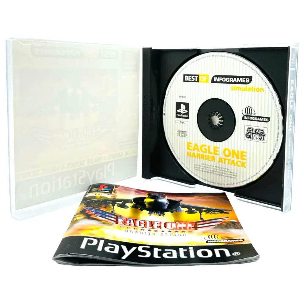 Eagle One Harrier Attack - PlayStation 1 (PS1) Spill - Spill