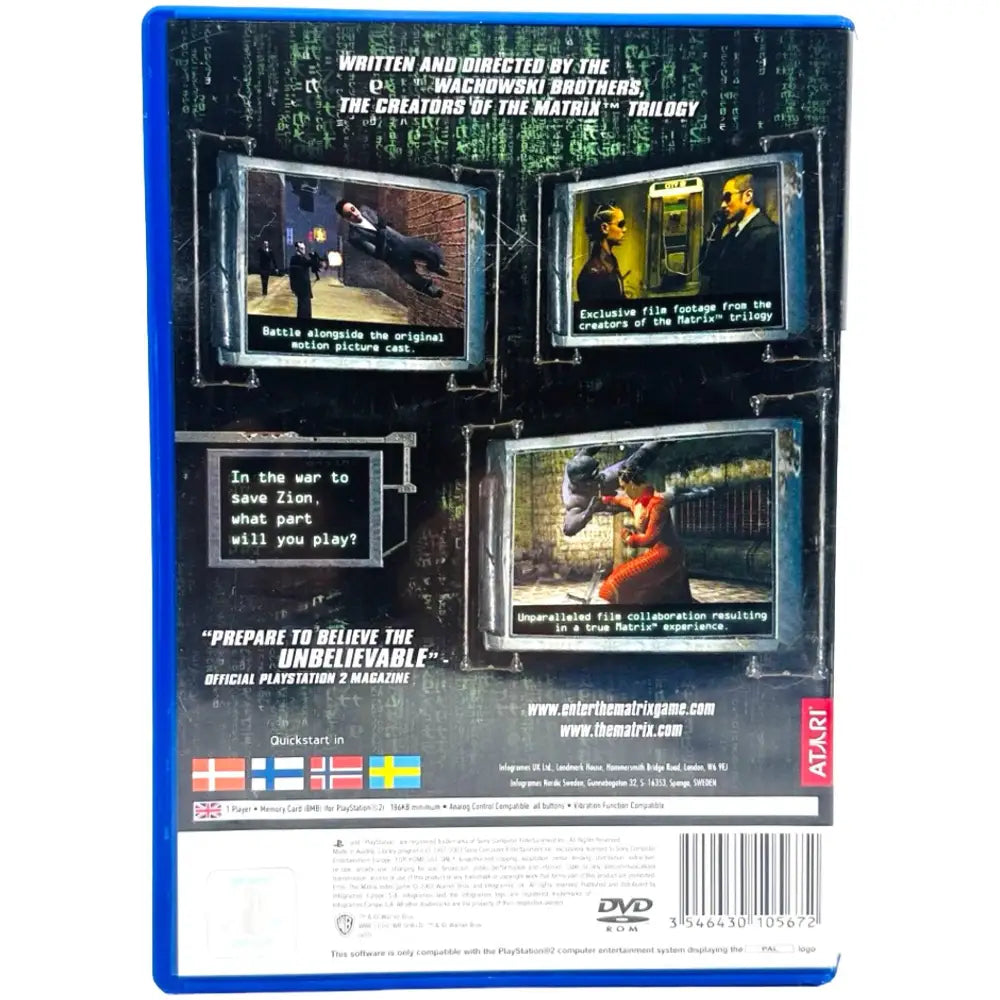 PS2: Enter The Matrix - RetroGaming.no
