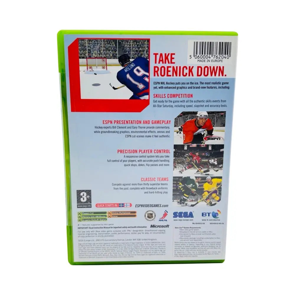 Xbox: ESPN NHL Hockey - RetroGaming.no