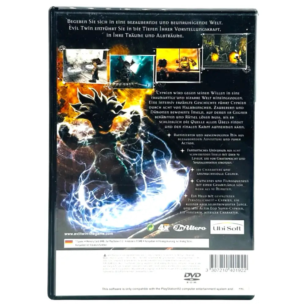 Evil Twin: Cyprien’s Chronicles (Tysk) - PlayStation 2 (PS2) Spill