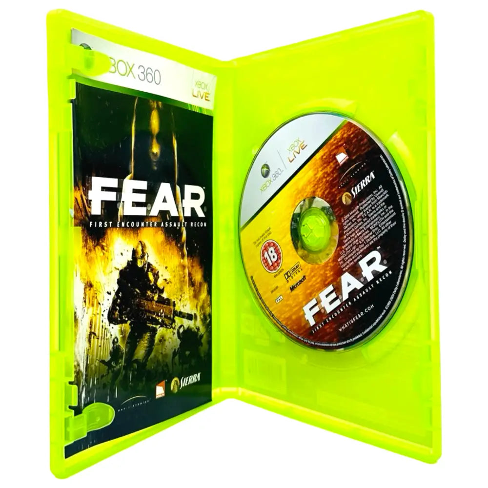 FEAR: First Encounter Assault Recon - Xbox 360 Spill