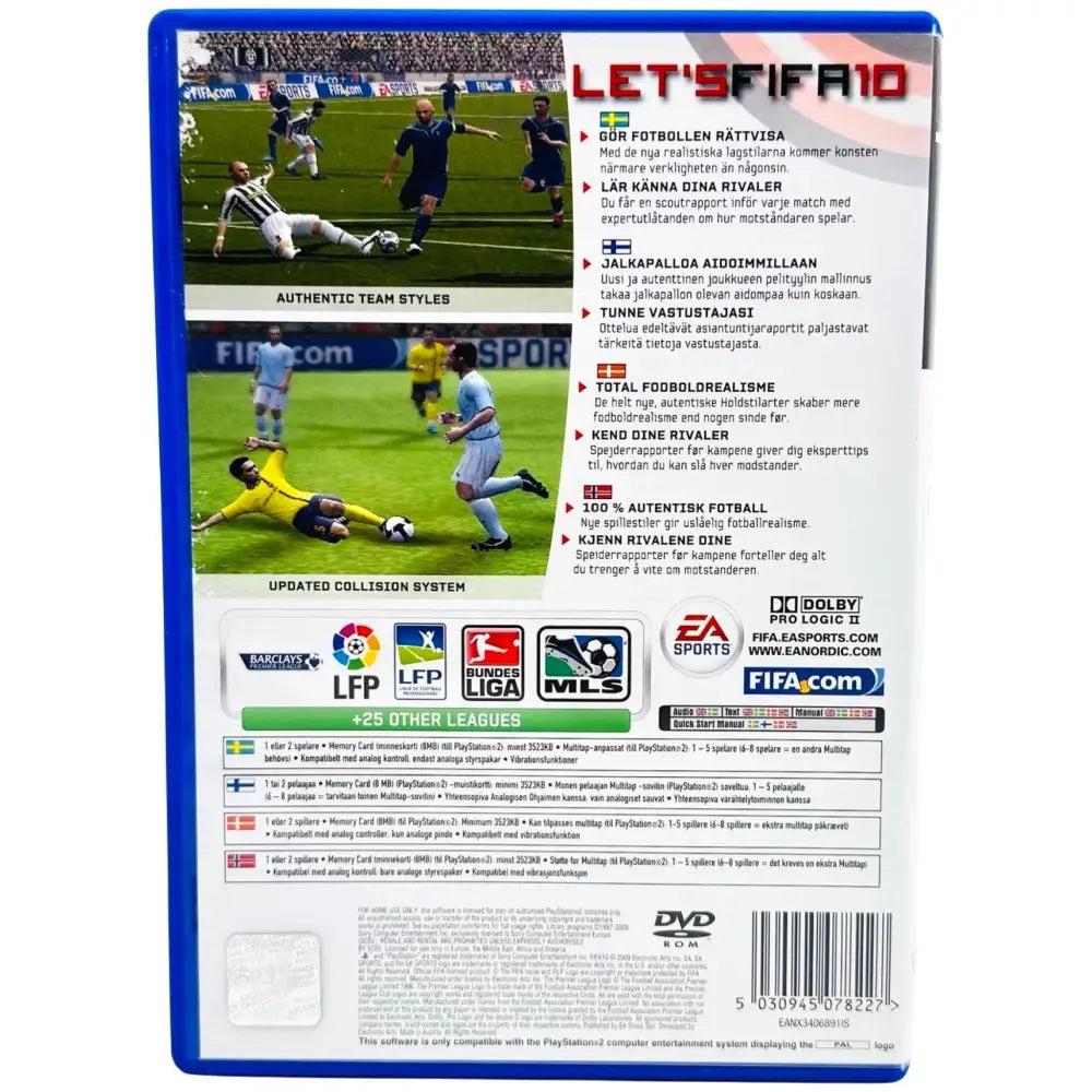 PS2: FIFA 10 - RetroGaming.no