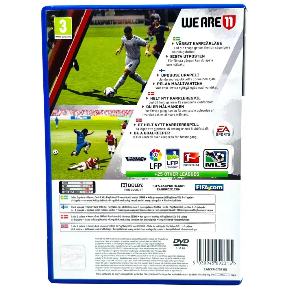PS2: FIFA 11 - RetroGaming.no