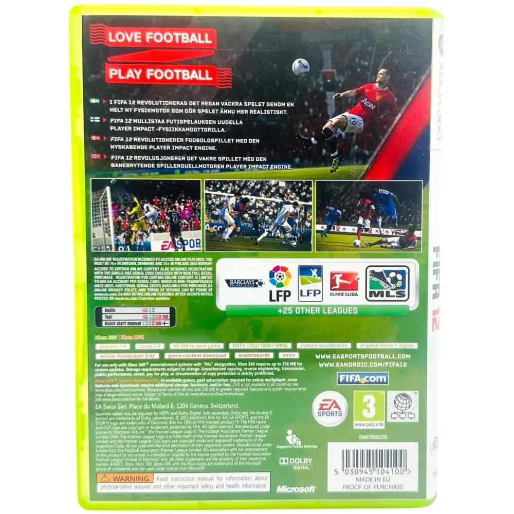 Xbox 360: FIFA 12 - RetroGaming.no