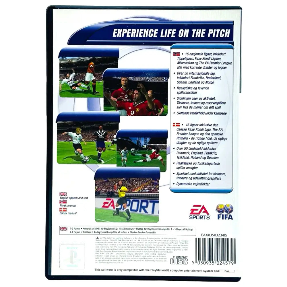 FIFA 2001 - PlayStation 2 (PS2) Spill
