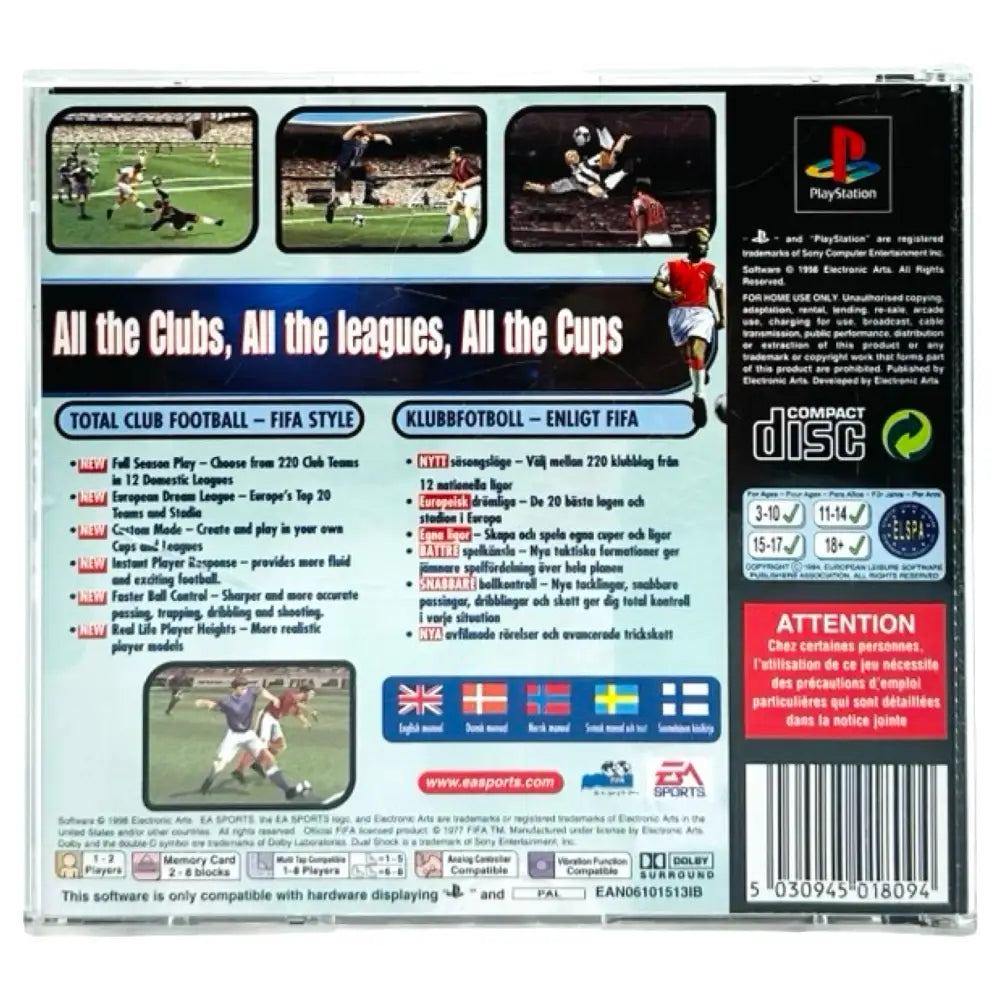 FIFA 99 - PlayStation 1 (PS1) Spill