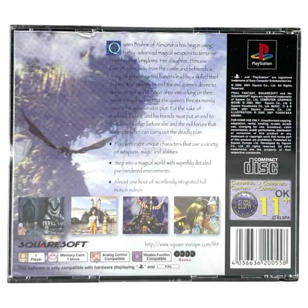 Final Fantasy IX - PlayStation 1 (PS1) Spill