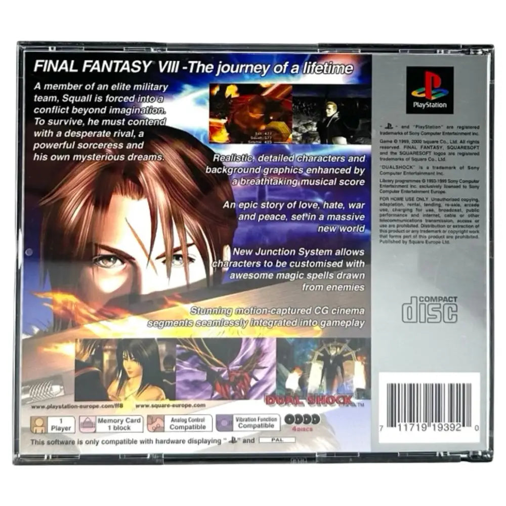 Final Fantasy VIII - PlayStation 1 (PS1) Spill