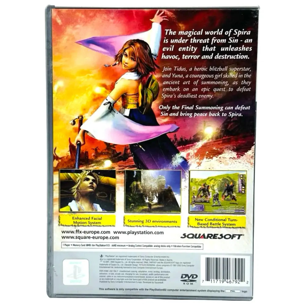 Final Fantasy X - PlayStation 2 (PS2) Spill - Spill