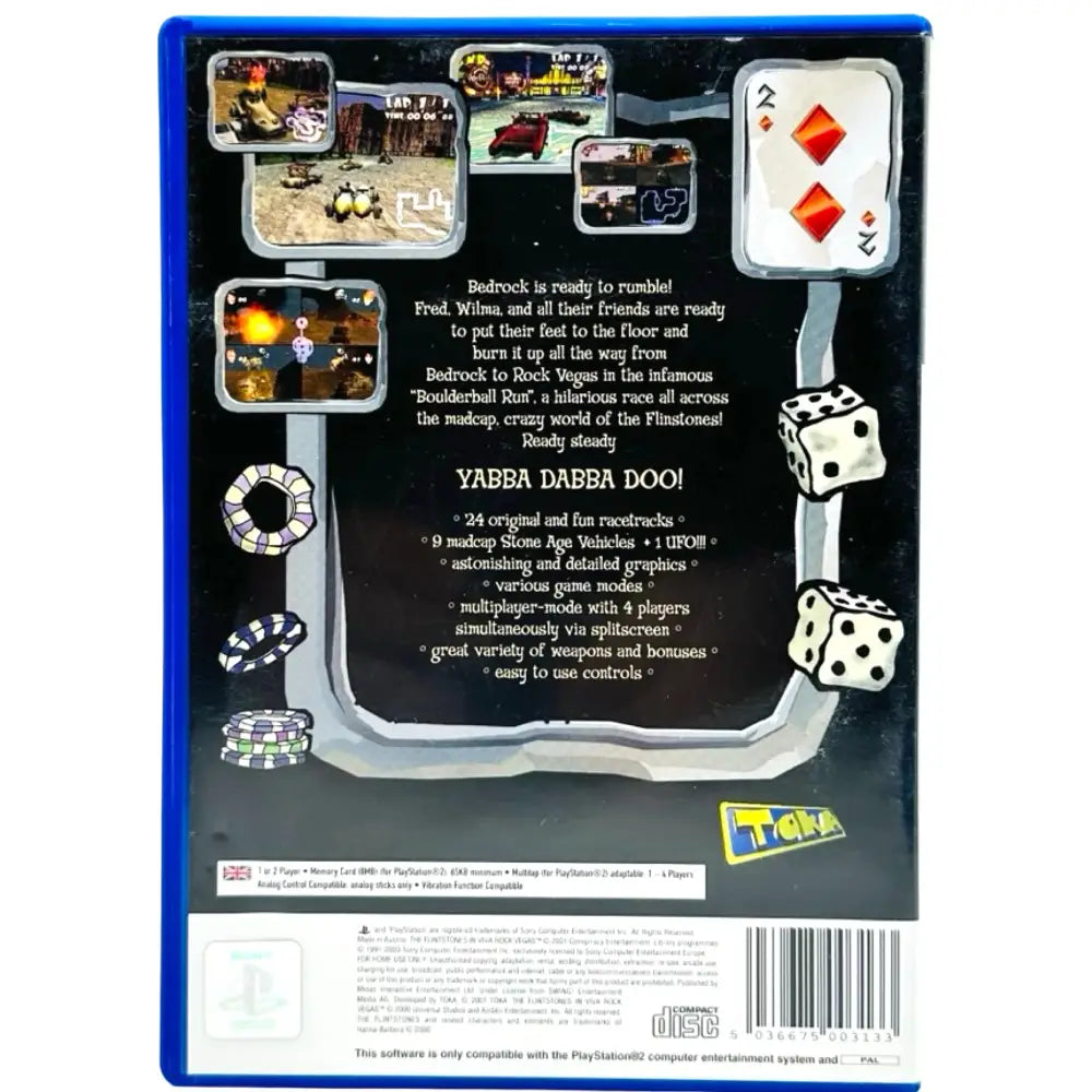 Flintstones: Viva Rock Vegas - PlayStation 2 (PS2) Spill