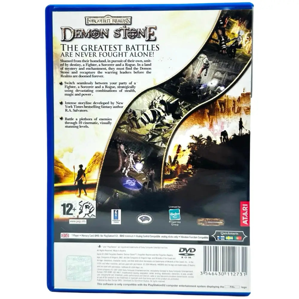 PS2: Forgotten Realms: Demon Stone - RetroGaming.no