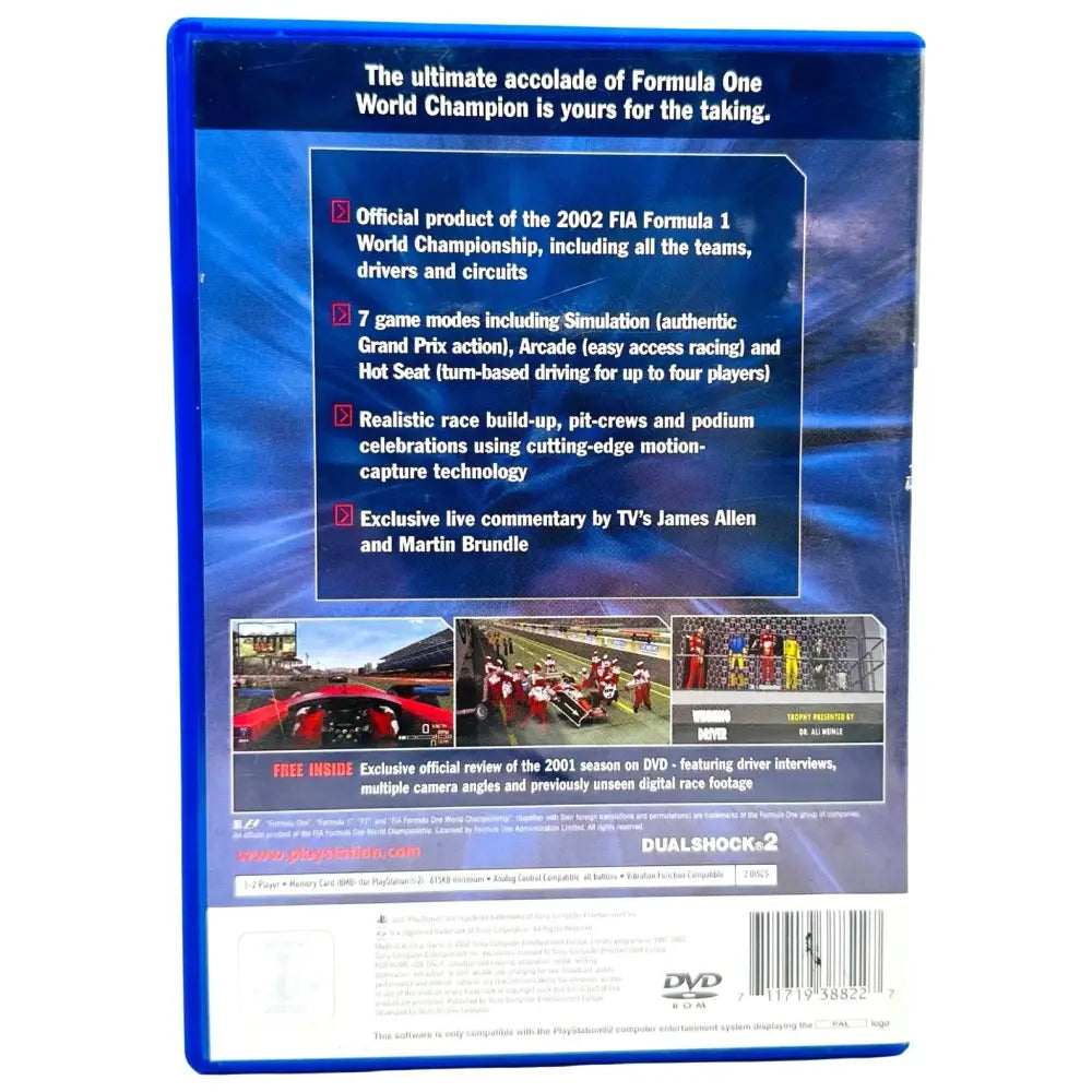 PS2: Formula One 2002 - RetroGaming.no