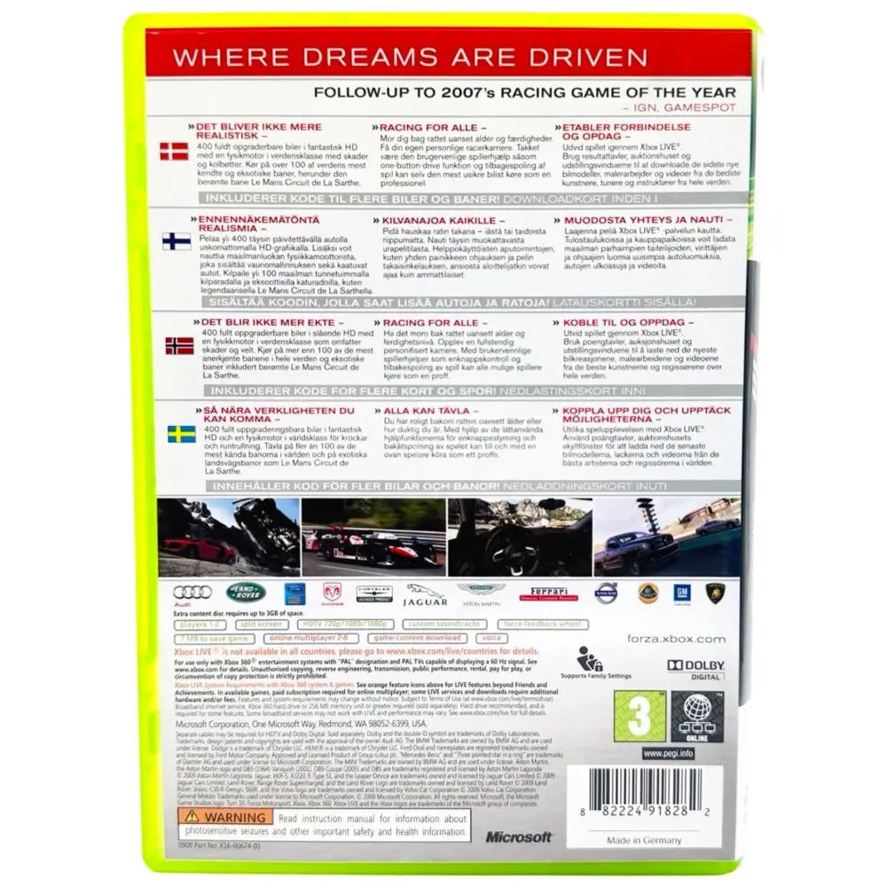 Forza Motorsport - Xbox 360 Spill