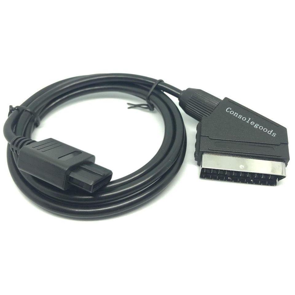 GameCube RGB Scart Kabel - PAL - RetroGaming.No
