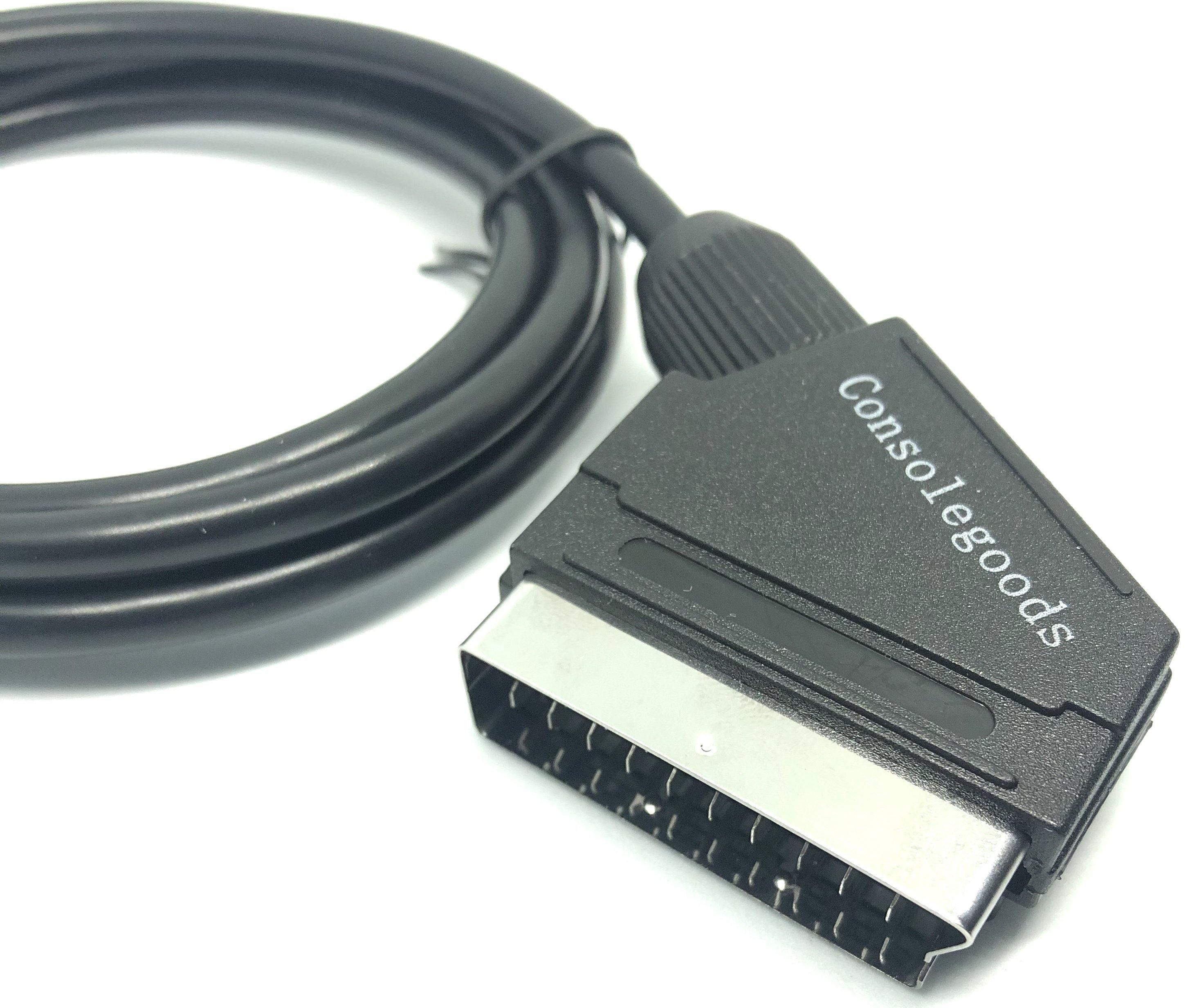 GameCube RGB Scart Kabel - PAL - RetroGaming.No
