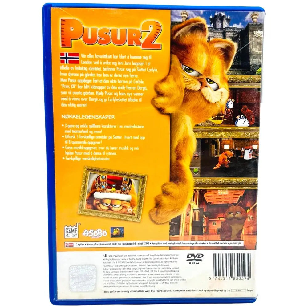 PS2: Garfield 2: Tale Of Two Kitties - RetroGaming.no