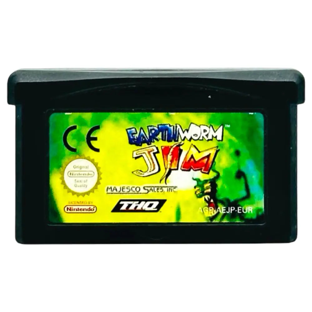 GBA: Earthworm Jim - Spill
