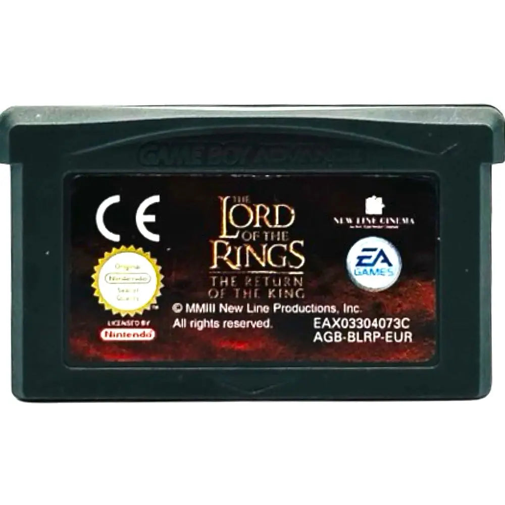 GBA: Lord Of The Rings Return Of The King - Spill