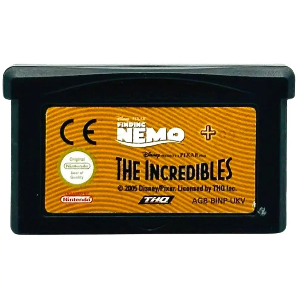 GBA: The Incredibles + Finding Nemo - RetroGaming.no