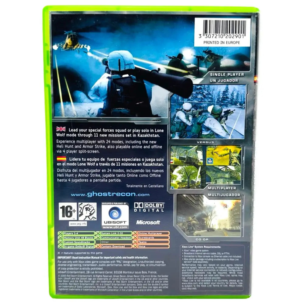 Xbox: Ghost Recon 2: Summit Strike - RetroGaming.no