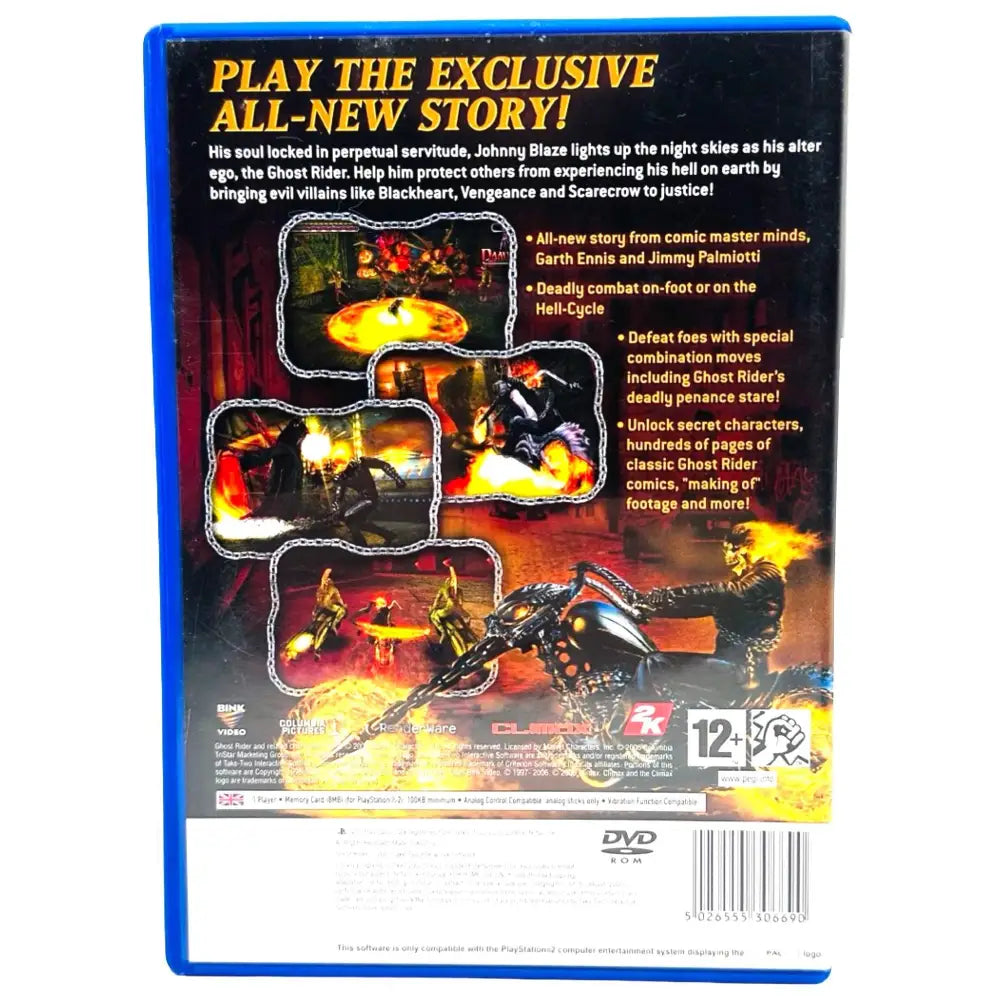 PS2: Ghost Rider - RetroGaming.no
