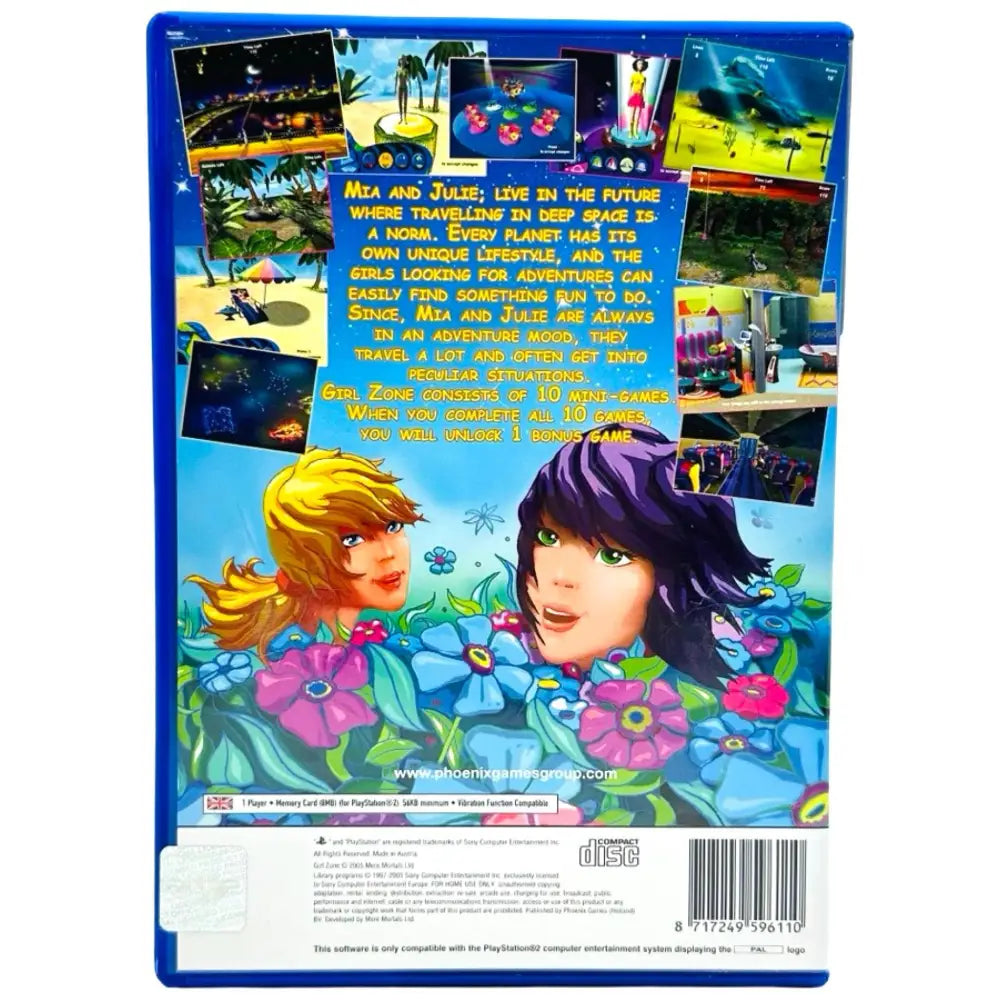 Girl Zone - PlayStation 2 (PS2) Spill - Spill