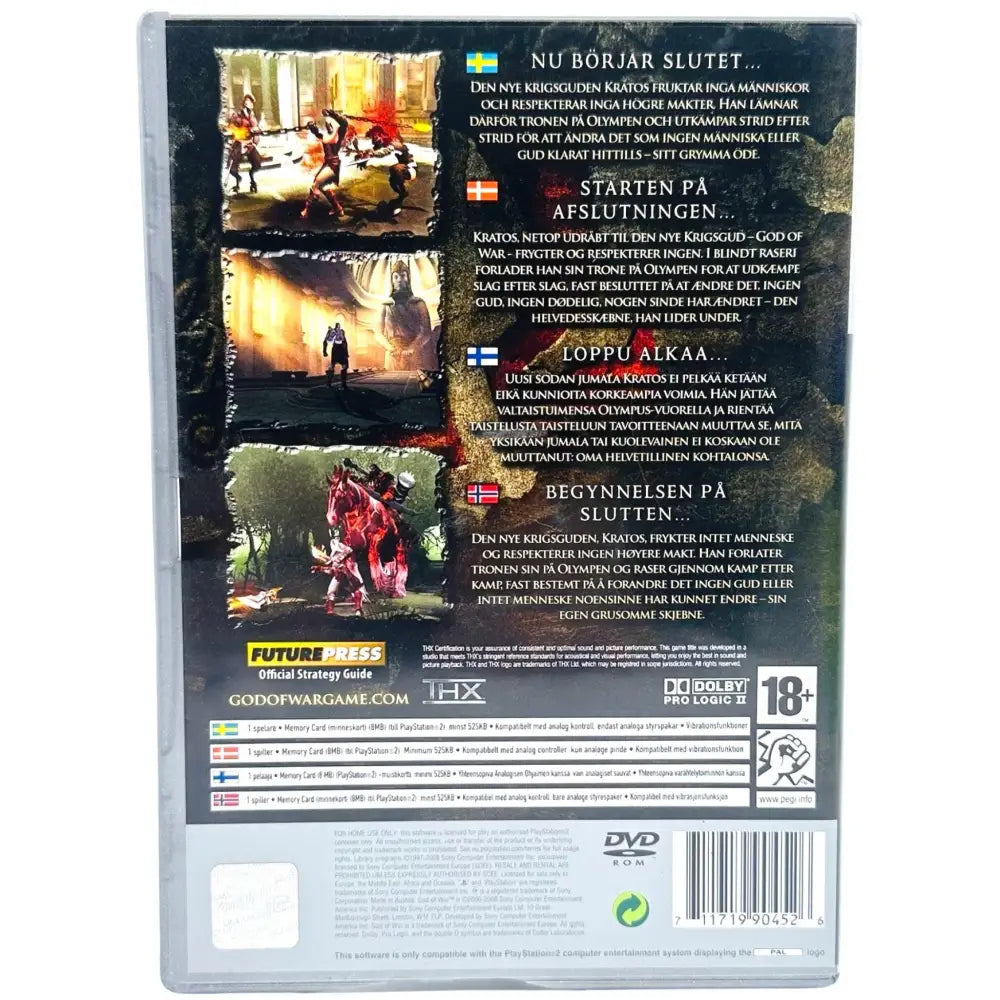 PS2: God Of War 2 - RetroGaming.no