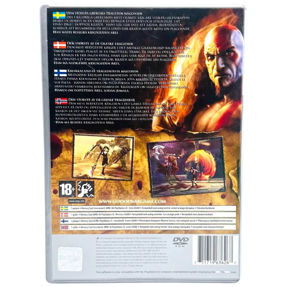 PS2: God Of War - RetroGaming.no