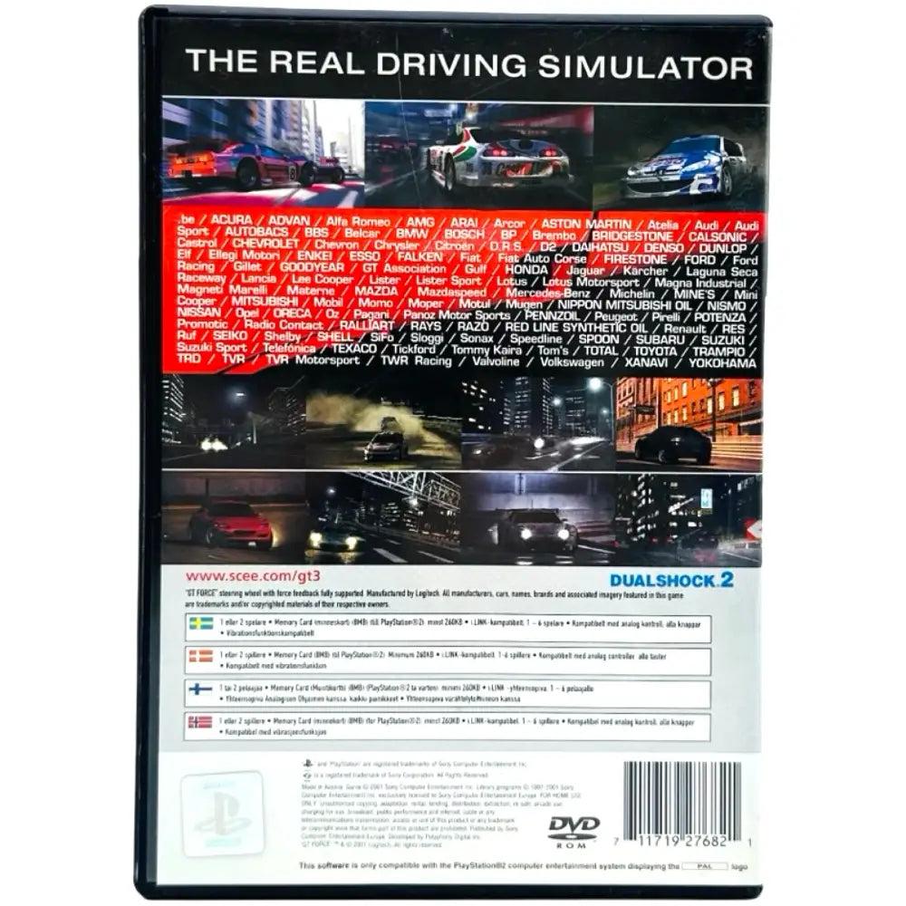 Gran Turismo 3: A-Spec - PlayStation 2 (PS2) Spill