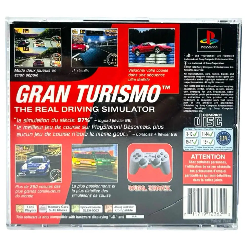 Gran Turismo - PlayStation 1 (PS1) Spill - Spill