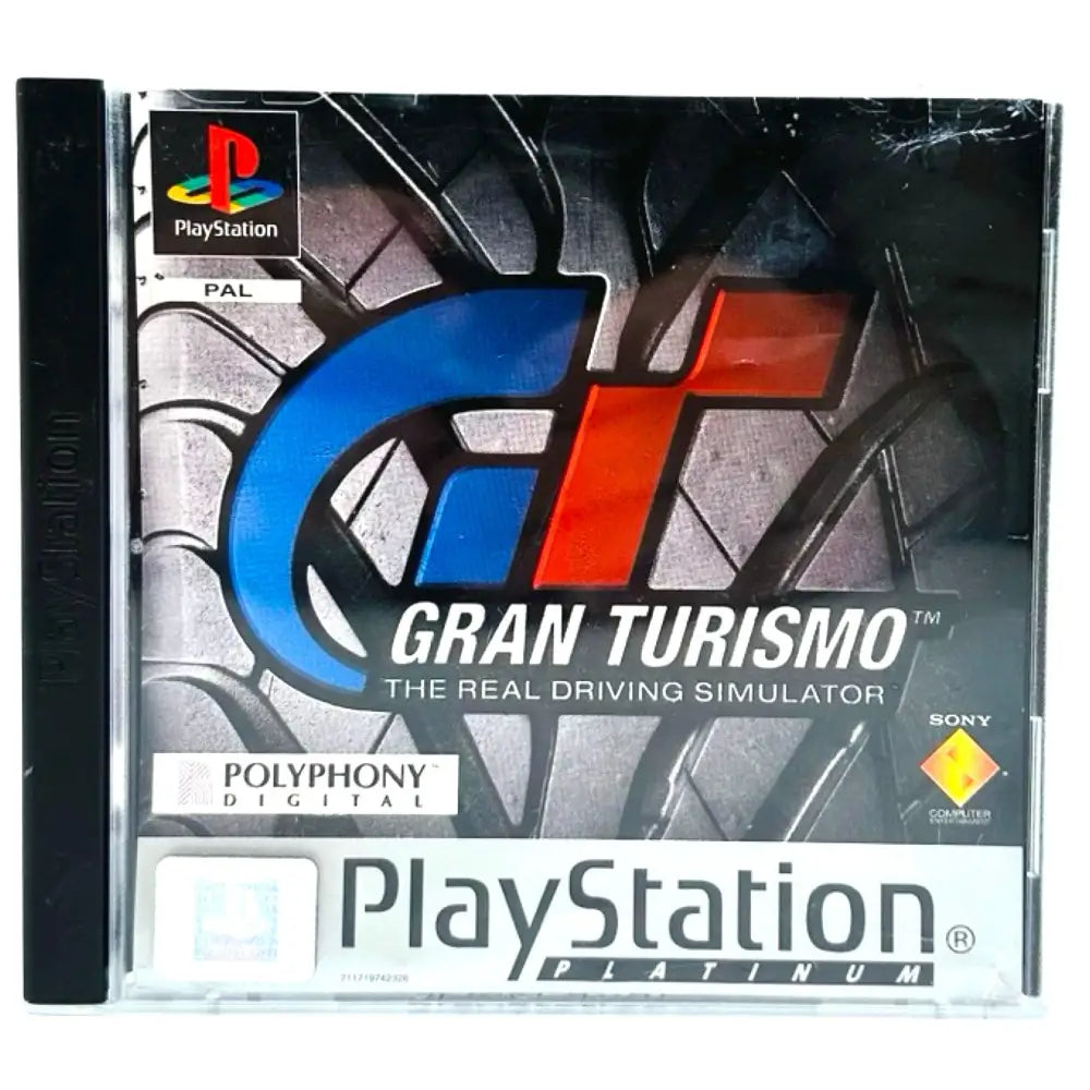 Gran Turismo - PlayStation 1 (PS1) Spill - Cover - Manual - Spill/Disk / Platinum - Spill